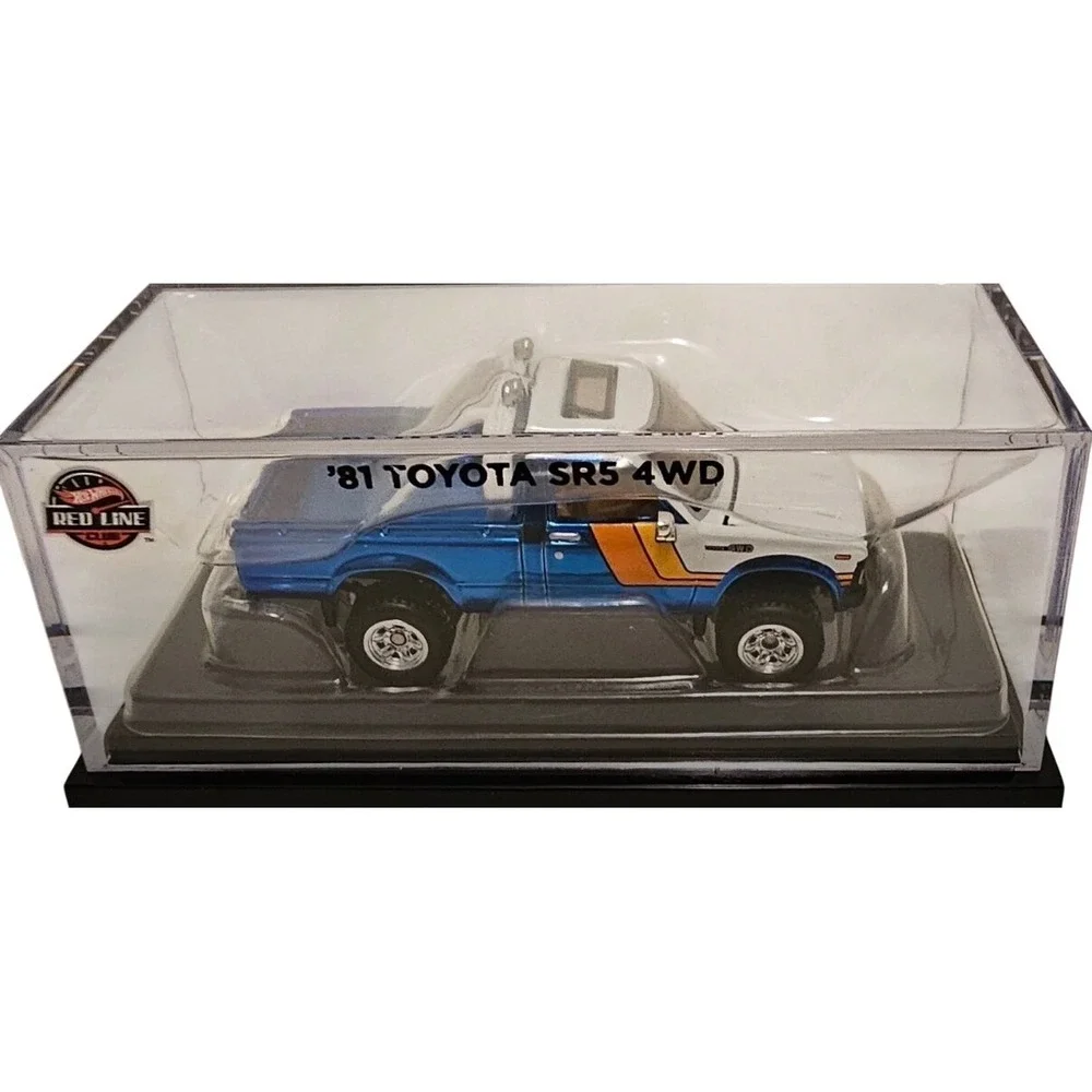 Hot Wheels‎ RLC 81 Toyota SR5 4WD Blue White Excellent Spectraflame Truck 1:64